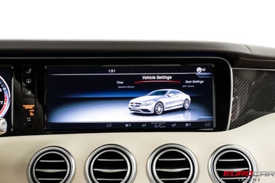 2017 Mercedes-Benz S-Class S 63 AMG® *PANORAMIC SUNROOF * TWO-TONE INTERIOR*