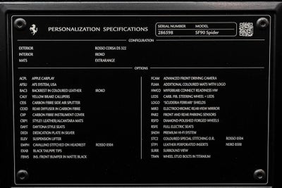 2023 Ferrari SF90 Spider Base