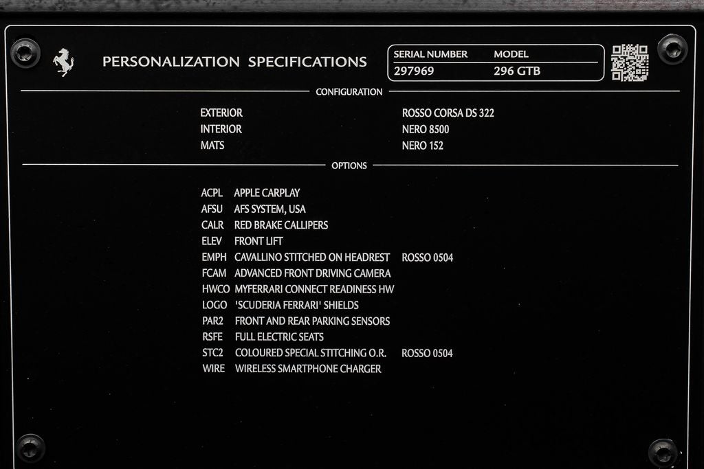 2023 Ferrari 296 GTB Base