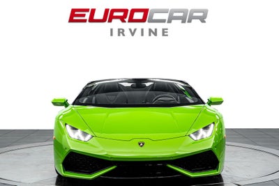2017 Lamborghini Huracan LP610-4 Spyder *FULL ELECTRIC SEATS * FRONT LIFT*