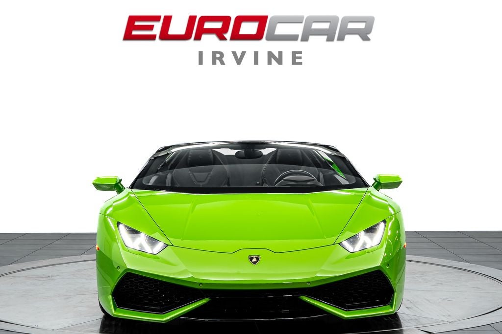 2017 Lamborghini Huracan LP610-4 Spyder *FULL ELECTRIC SEATS * FRONT LIFT*