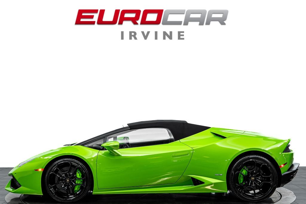 2017 Lamborghini Huracan LP610-4 Spyder *FULL ELECTRIC SEATS * FRONT LIFT*